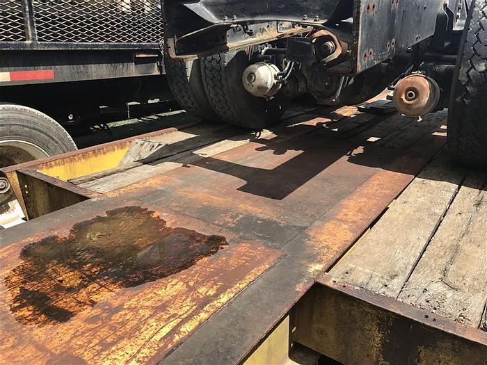 Used 1988 Rogers Lowboy Trailer with Fifth Wheel