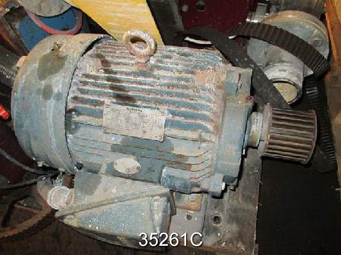 Used GPM S5-0116-H10 2" Stainless Steel Rotary Lobe Pump #35261