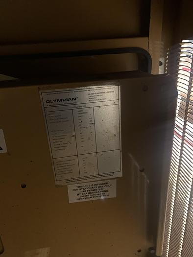 Used CAT OLYMPIAN 45KW GENERATOR