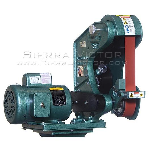BURR KING 3-Wheel Belt Grinder MODEL 482
