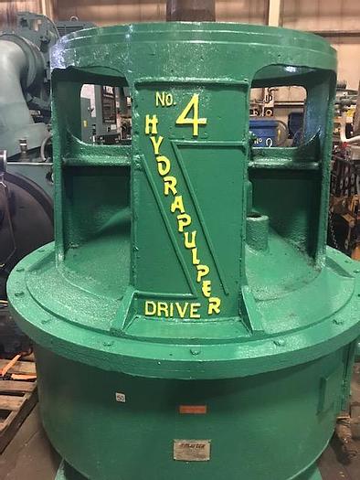 Used BLACK CLAWSON SIZE 4 HYDRAPULPER DRIVE REBUILT RECENTLY Ratio 4.83:1