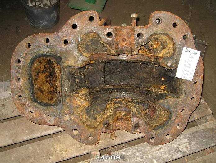 Used Goulds 3405 Goulds 3405, 8X10X12, 6 Vane Impeller, 11 1/4" Impeller Diameter, Stainless Steel Impeller, Ductile Iron Casing, Packing, Impeller Split, Staggered Amd Skewed #24609