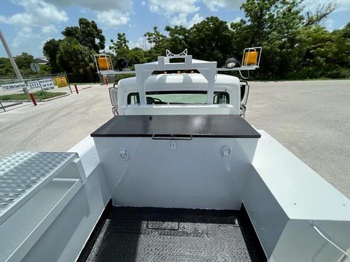 Used Altec AA755L 60ft Bucket Boom on 2007 Freightliner M2-106 Reg Cab Utility Truck - C28781