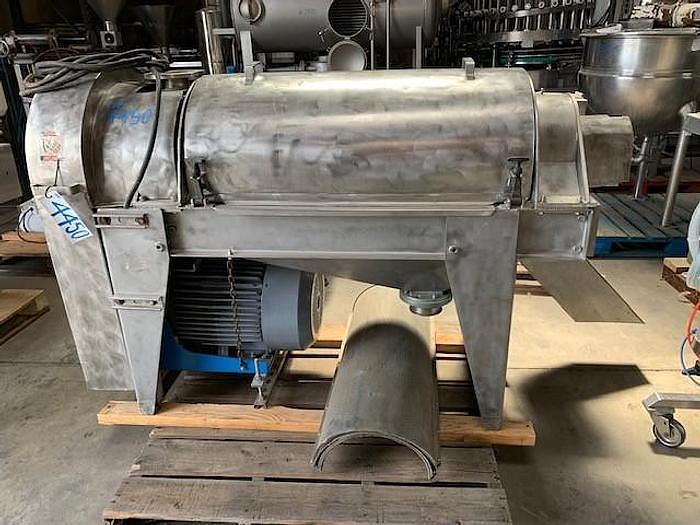 Used Pulper, Finisher, Brown, 202, 30 HP #D744017