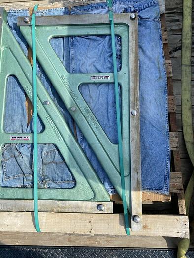 Used Taft Pierce 24" x 2" x 40" Precise Measuring Irons Model: 9202