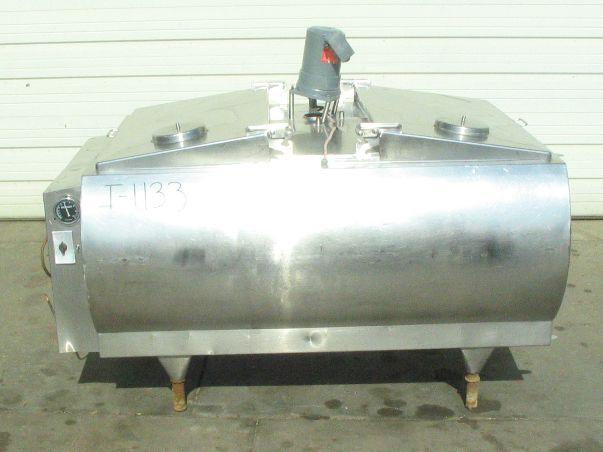 Used 250 GALLON BULK TANK.  MUELLER MODEL MS SERIAL 1102726