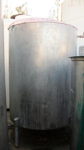 Used Tank, 700 Gallon, S/st, OT/CB, 4'6" x 6' #S739691