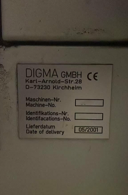 Used Digma Exeron HSC 300 - Vertical Machining Center - 2001