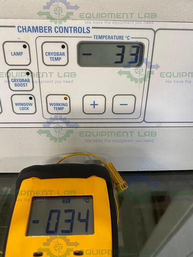 Used Thermo Shandon Cryotome E 77200187 Cryostat Microtome Tissue Sectioning