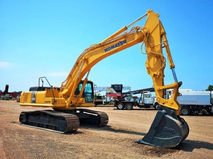 Used 2008 KOMATSU PC350 LC-8