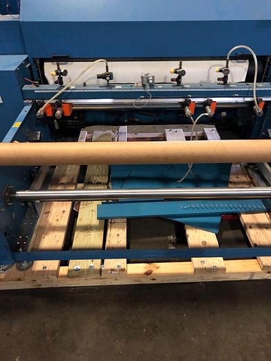 Used 60" ROSENTHAL SHEETER MODEL WM-5HIRSHEAAAAP-OK24 W/ OUTPUT CONVEYOR