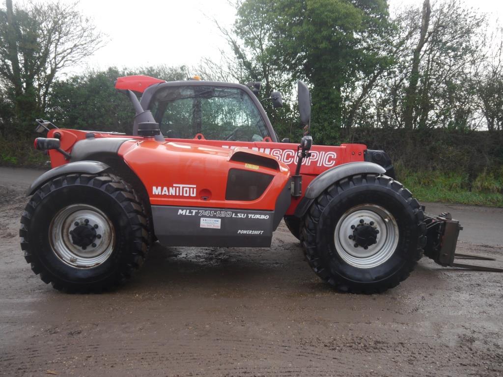 Used Manitou MLT  741-120 LSU Telehandler