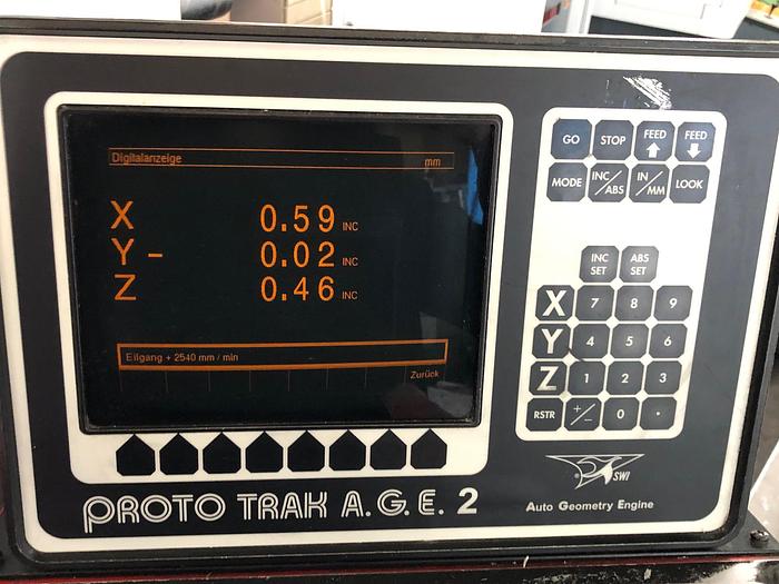 Gebraucht Konventionelle Universal Fräsmaschine EMCO FB-4 2 NC