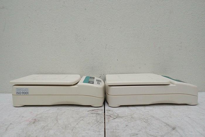 Used Lot of 2 Acculab GSI-200 Battery Powered Digital Scales