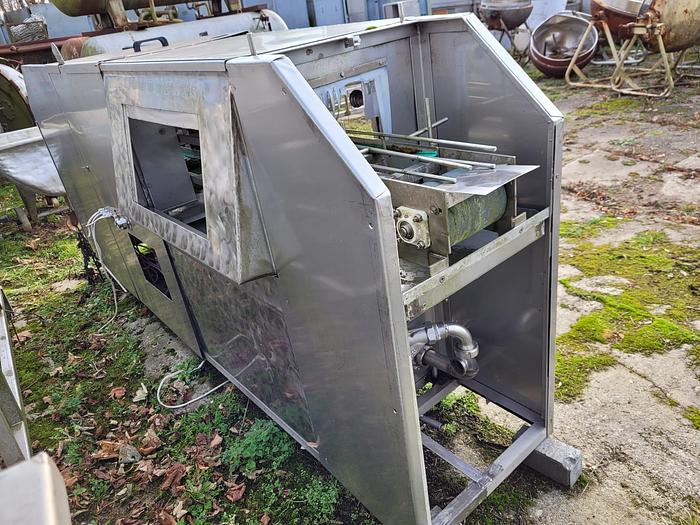 Used Myjka dwusekcyjna do puszek i słoików zamkniętych