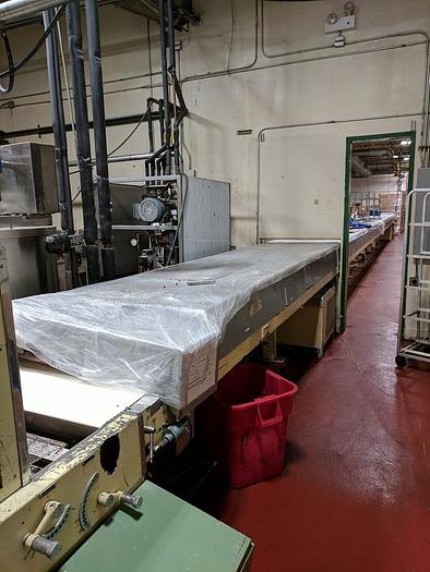 Used 1980 Richard Frisse Enrober and Cooling Tunnel