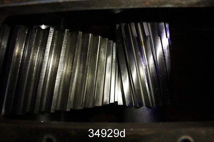 Used Link Belt R C225-12HK-1-I-II-3.5 Parallel Shaft Right Angle Speed Reducer, 3.5/1 Ratio #34929