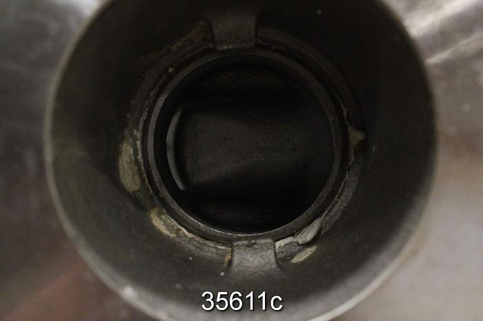 Unused Durco CB525-STD 4" Air Operated 3-Way Valve #35611