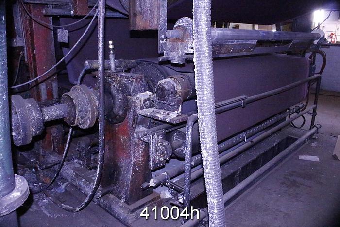 Used Manchester Plain Press 112" Face, 30" Diameter #41004