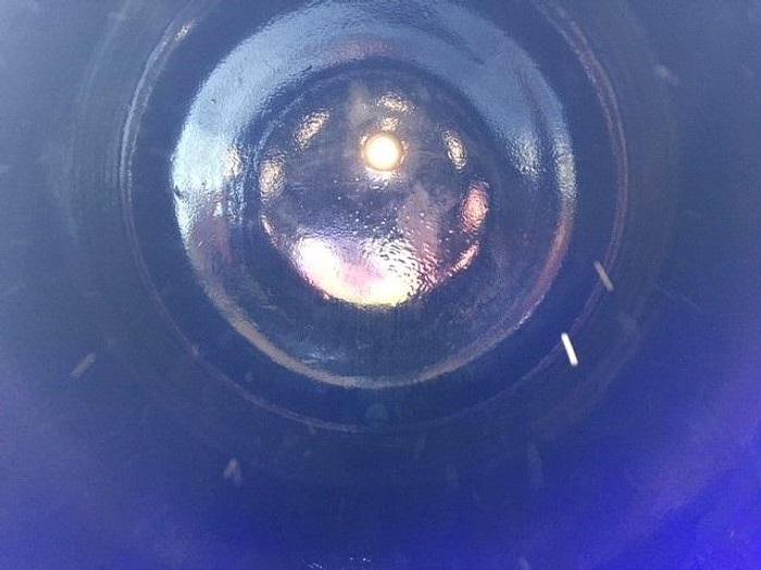 Used Pfaudler 1500 gallon glass lined reactor body