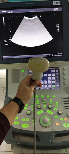 Gebraucht Toshiba PVT-375BT konvex Ultraschallsonde