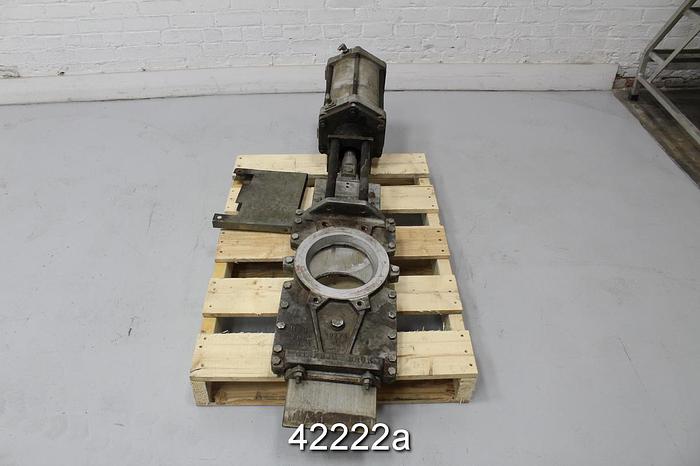 Used Stafjo 8" Air Operated Through Gate Valve #42222