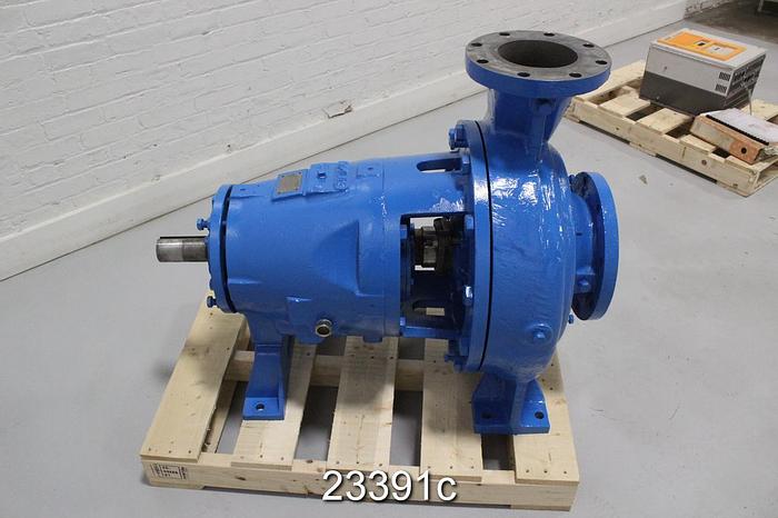 Used Goulds 3175 6x8x18 Pump, 16" Diameter, 2/4 Vane Impeller, #23391