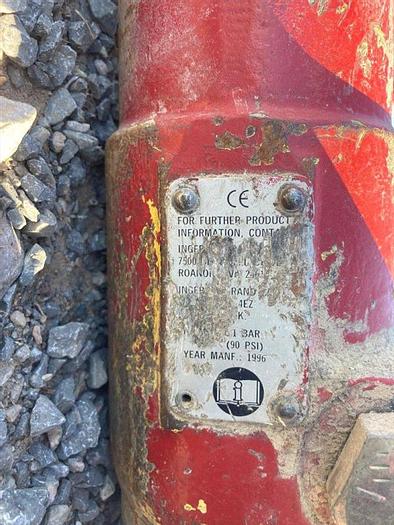 Used 1996 Ingersoll-Rand 90 PSI Jack Hammer / Air Powered Pavement Breaker / Chipping Hammer