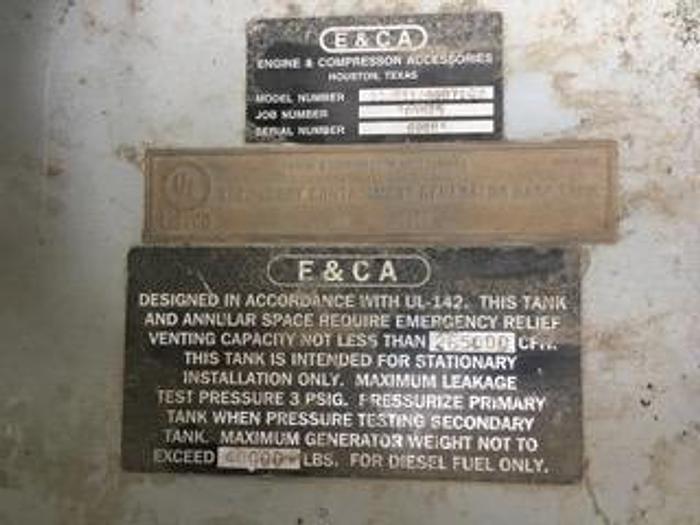 Used 2011 Caterpillar  2 / C32 Sound Enclosure with Base Tank / Generator is Not Included