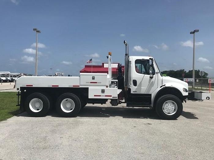 Used 2007 Freightliner M2-106 6x6 12ft Flatbed Winch Truck - C87323