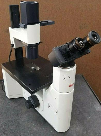 Used Leica DMIL 090-135-001 Inverted Microscope