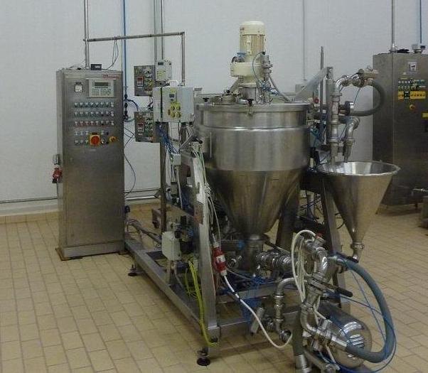 Used FRYMA JACKETED VACUUM MIXING / PROCESSING VESSEL