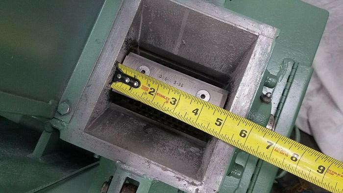 Used IMS 5" x 6" Plastic Granulator Grinder 1 HP Recycling Rubber Plastics