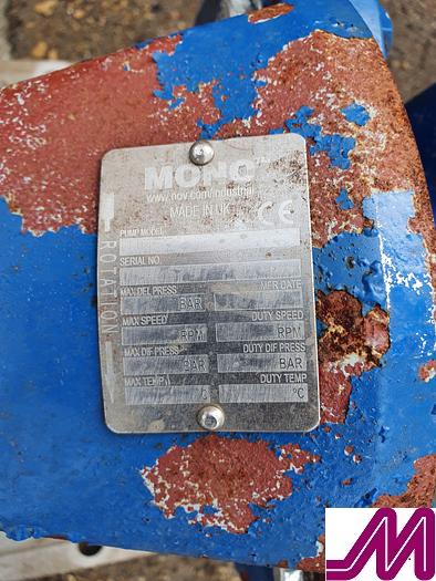 Refurbished 2018 Mono W082 Wide Throat Stainless Steel Progressive Cavity Pump with Screw Auger