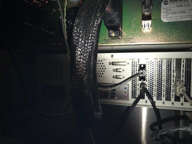 Used Newwave Research Accuscribe Titan Laser Scribe - Manual System