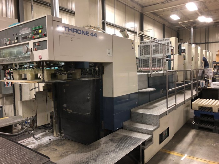 Used 1997 Komori Lithrone 644+CX