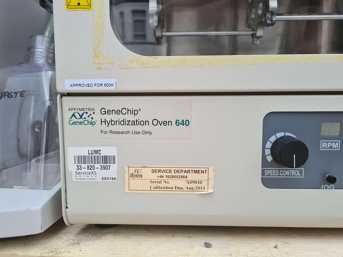 Used Affymetrix GeneChip System 3000