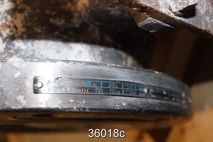 Used Neles Jamesbury 8" Ball Control Valve, 8 5150 31 3600 TT1 #36018