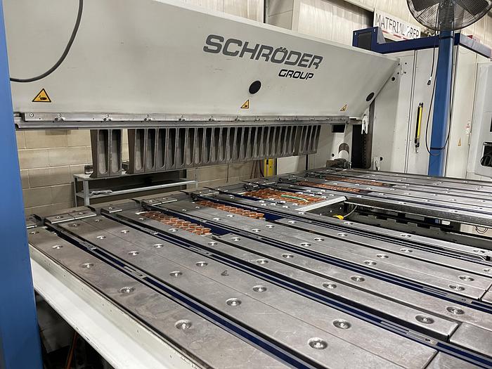 Used SCHRODER CNC FOLDER WITH TOOLCHANGER