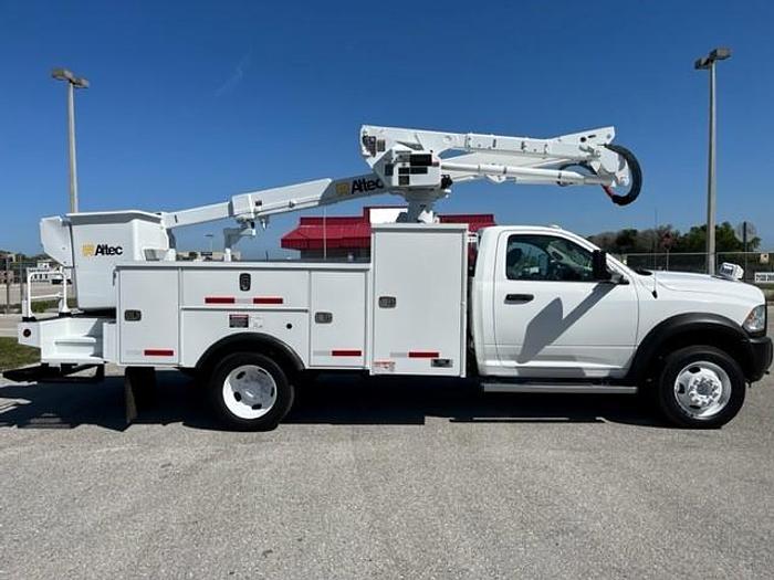 Used Altec AT40 45ft Bucket Boom on 2014 Dodge Ram 4x4 Reg Cab Utility Truck - C37802