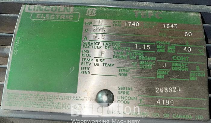 Used 1979 OMP Compressors LTD 5HP Used Compressor #BM2274