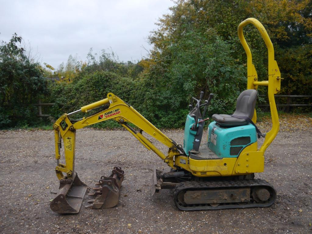 Used Yanmar SV08-1 Mini Digger