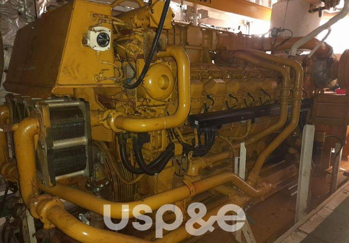 Used 6.9 MW 2011 Used Caterpillar 3516 HD Diesel Generator Sets