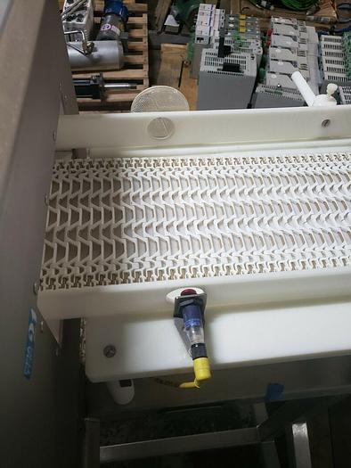 Used Ceia T/MS21 Metal Detector Food grade SS 120vv 10"x3" usable opening