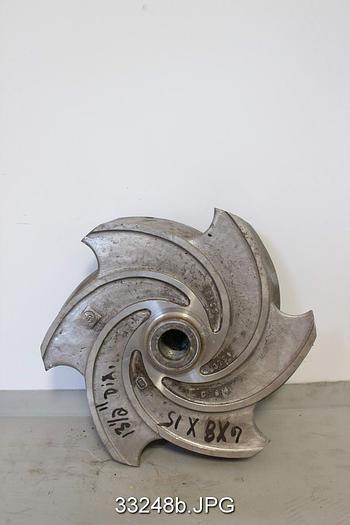 Used Goulds 3196 6-Vane, 13.5" Impeller #33248