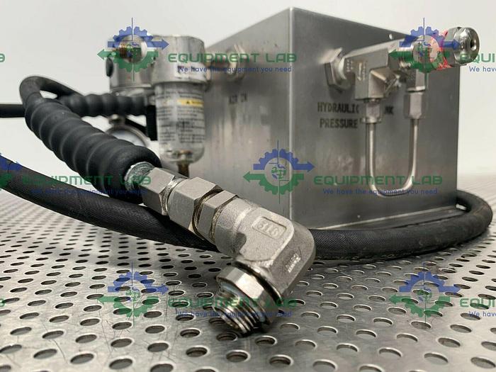 Used Pall SSHP-428 Stainless Steel Hydraulic Pump Maximum Pressure 4500 PSI