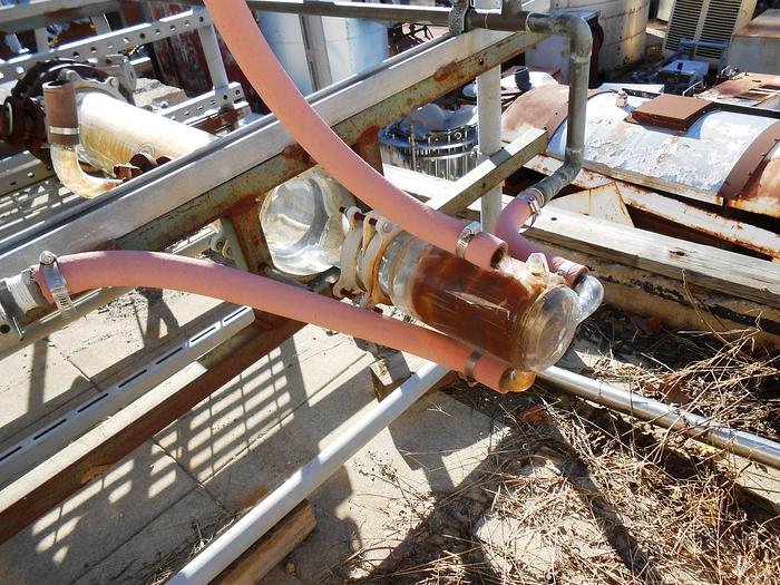 Used Heat Exchanger, Condenser, 6" x 34", QVF #S742160