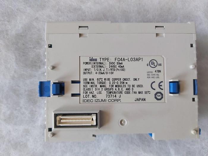 Ein- Ausgangsmodul Analog, FC4A L03AP1 Idec, neu