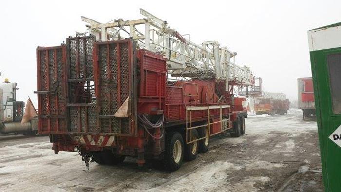 Used CARDWELL KB200B Freestanding Oilfield Workover Rig / Service Rig / Pulling Unit