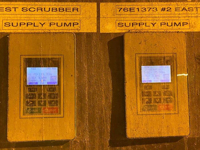 Used YASKAWA VARIABLE FREQUENCY DRIVES